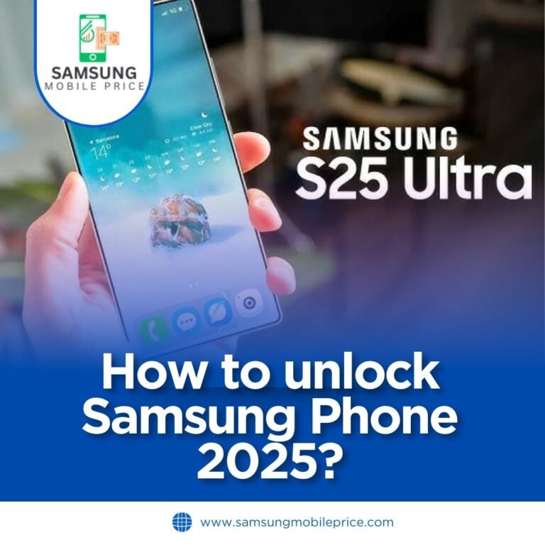 How to unlock Samsung Phone 2025