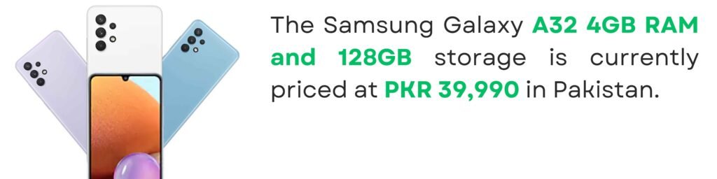 Samsung A32 price in Pakistan 4GB 128GB