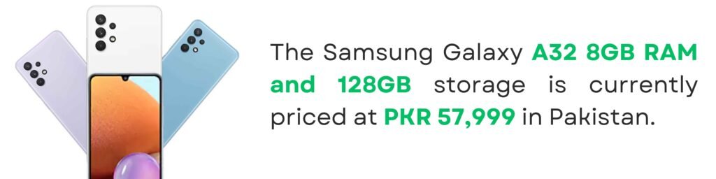 Samsung a32 price in Pakistan 8GB 128GB